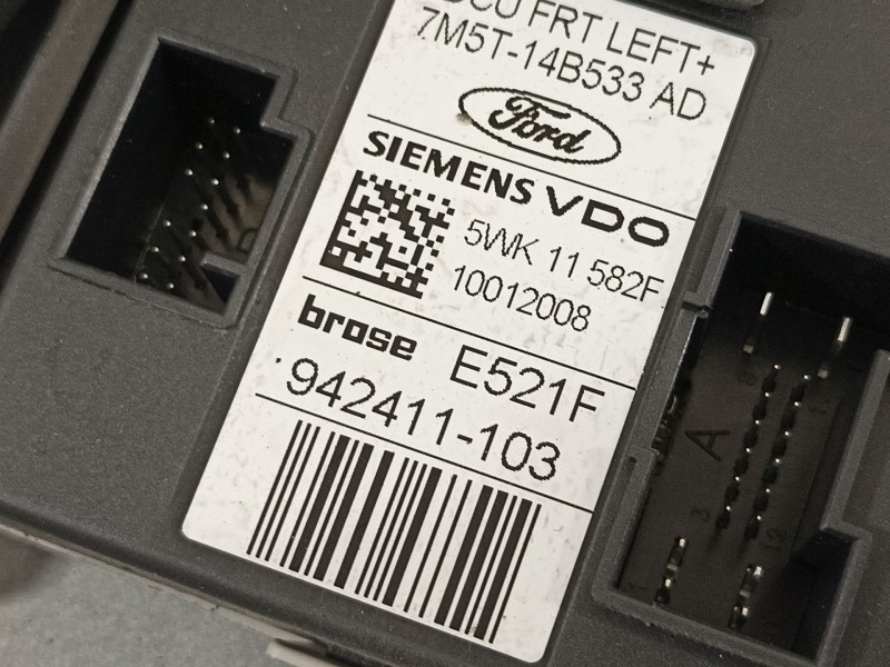 Recambio de elevalunas delantero izquierdo para ford c-max (cb3) style referencia OEM IAM 7M51R203A29  7M5T14B533