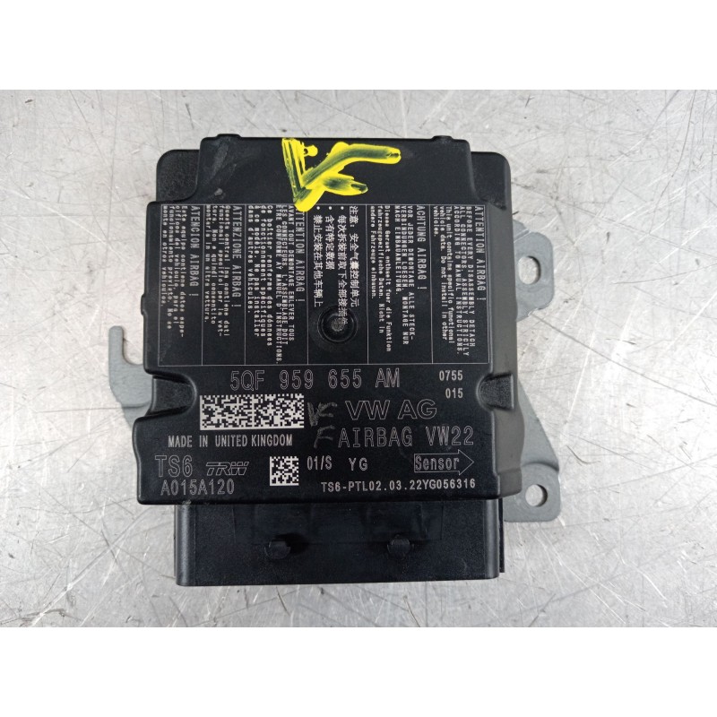 Recambio de kit airbag para seat ibiza v (kj1, kjg) 1.0 tsi referencia OEM IAM 6F1857075 6F0880201 5QF959655