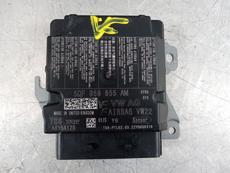 Recambio de kit airbag para seat ibiza v (kj1, kjg) 1.0 tsi referencia OEM IAM 6F1857075 6F0880201 5QF959655