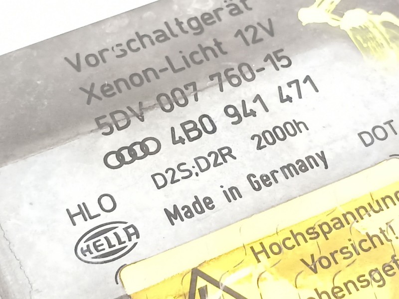 Recambio de centralita faros xenon para audi a6 avant (4b5) 2.5 tdi referencia OEM IAM 4B0941471  