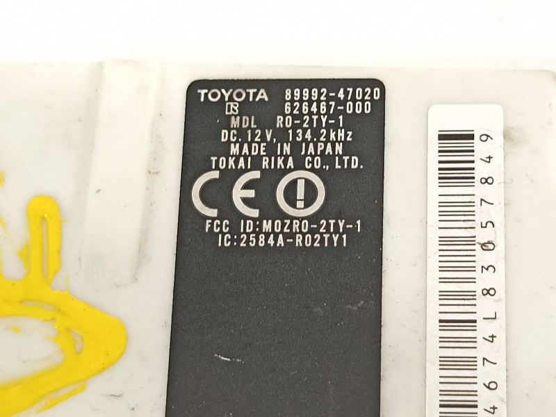 Recambio de modulo electronico para toyota prius (nhw20) basis referencia OEM IAM 8999247020  