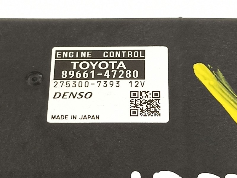 Recambio de centralita motor uce para toyota prius (nhw30) plug-in hybrid advance referencia OEM IAM 8966147280  2753007393