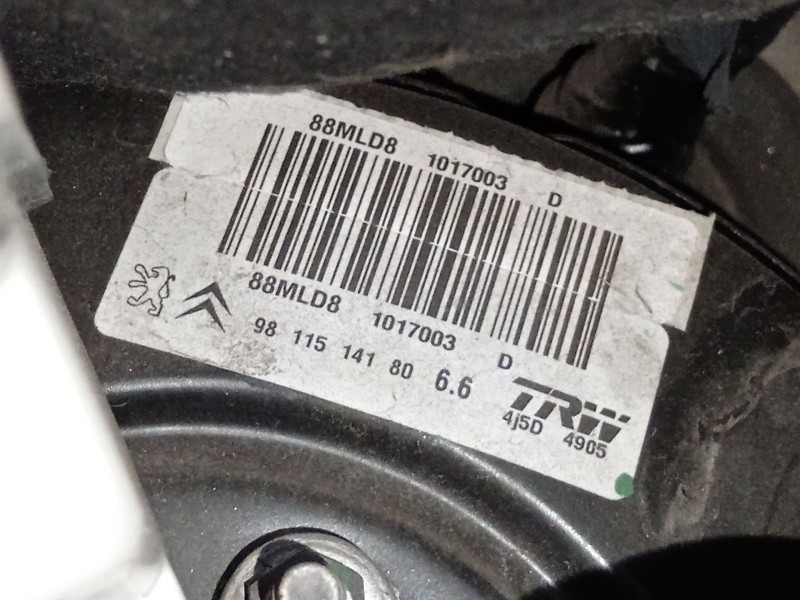 Recambio de servofreno para citroën c3 elle referencia OEM IAM   