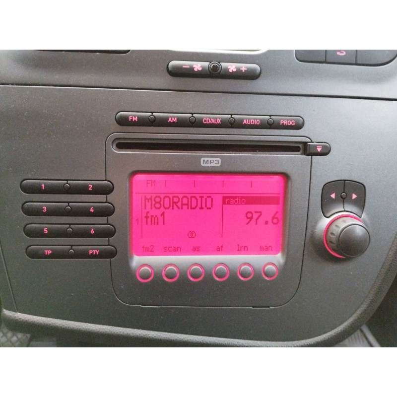 Recambio de sistema audio / radio cd para seat leon (1p1) comfort limited referencia OEM IAM   