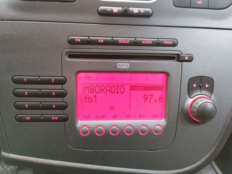 Recambio de sistema audio / radio cd para seat leon (1p1) comfort limited referencia OEM IAM   