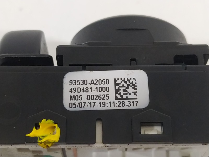 Recambio de mando retrovisor para kia ceed (cd) 1.0 t-gdi referencia OEM IAM 93530A2050  