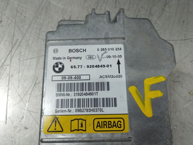 Recambio de kit airbag para bmw x6 (e71) 3.5d referencia OEM IAM  31920484901 2406117001B