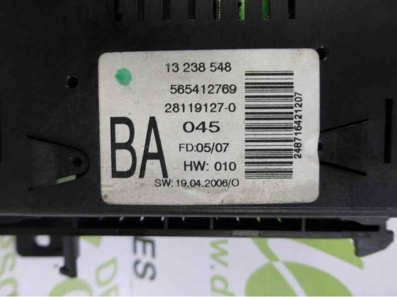 Recambio de pantalla multifuncion para opel zafira b enjoy referencia OEM IAM 13238548  