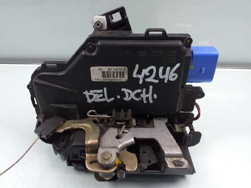 Recambio de cerradura puerta delantera derecha para seat altea (5p1) hot referencia OEM IAM 3D1837016  