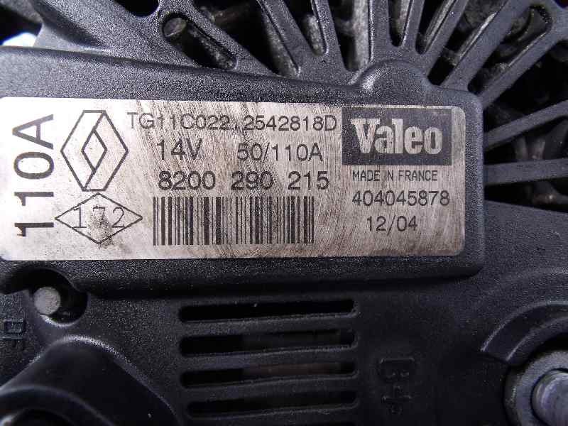 Recambio de alternador para renault megane ii familiar authentique confort referencia OEM IAM 8200290215 TG11C022 2542818D