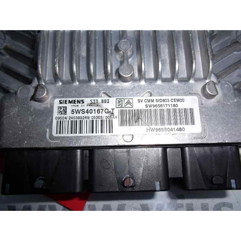 Recambio de centralita motor uce para peugeot 407 sw st confort referencia OEM IAM 9655041480 9656171180 5WS40167GT