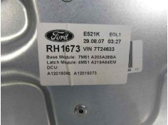 Recambio de elevalunas delantero derecho para ford focus sportbreak (cap) trend referencia OEM IAM 7M51A203A28BA 4M51A219A64EM  2