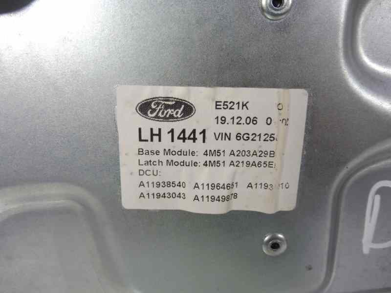 Recambio de elevalunas delantero izquierdo para ford focus berlina (cap) ambiente (d) referencia OEM IAM 4M51A203A29B 4M51A219A6