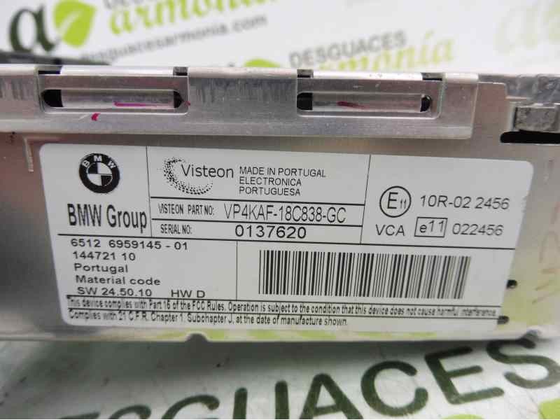 Recambio de sistema audio / radio cd para bmw serie 1 berlina (e81/e87) 118d referencia OEM IAM 6959145 6959145 01 1 