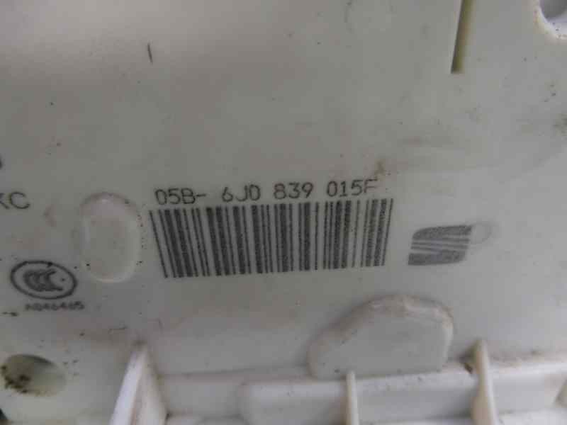 Recambio de cerradura puerta trasera izquierda para seat ibiza (6j5) style tech referencia OEM IAM 6J0839015F  