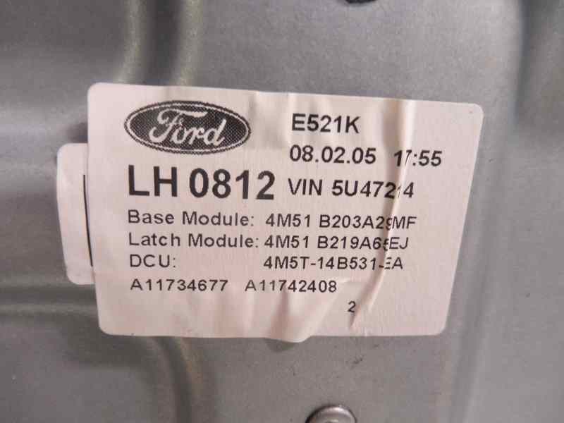 Recambio de elevalunas delantero izquierdo para ford focus berlina (cap) sport referencia OEM IAM 4M51B045H17AA 4M51B203A29MF 4M