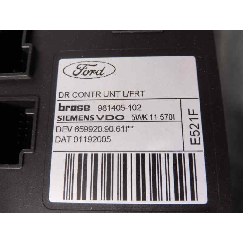 Recambio de elevalunas delantero izquierdo para ford focus berlina (cap) sport referencia OEM IAM 4M51B045H17AA 4M51B203A29MF 4M