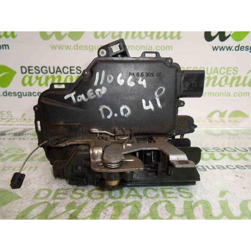 Recambio de cerradura puerta delantera derecha para seat toledo (1m2) signo referencia OEM IAM 3B1837016A  