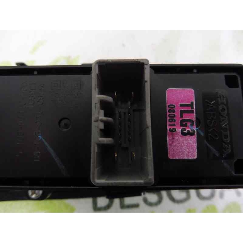 Recambio de mando elevalunas trasero izquierdo para honda accord berlina (cu) executive referencia OEM IAM 35780TL0E01  