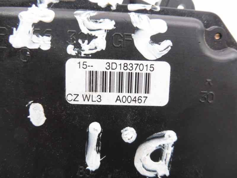 Recambio de cerradura puerta delantera izquierda para skoda octavia berlina (1z3) trend referencia OEM IAM 3D1837015  