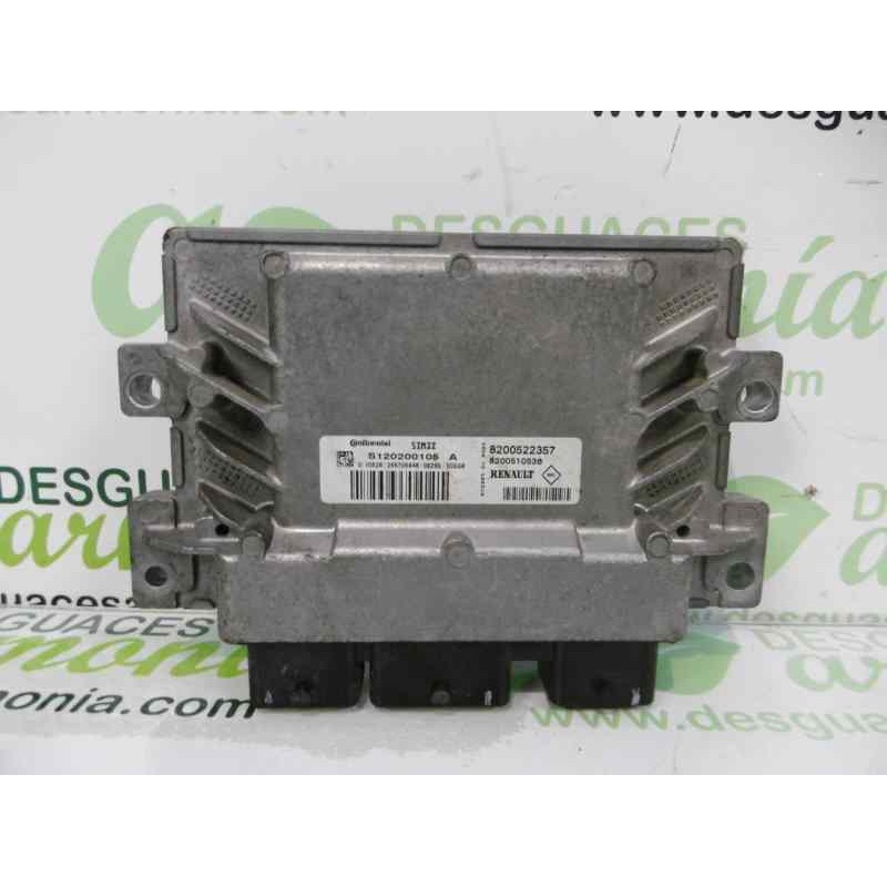 Recambio de centralita motor uce para renault clio iii style referencia OEM IAM 8200522357  