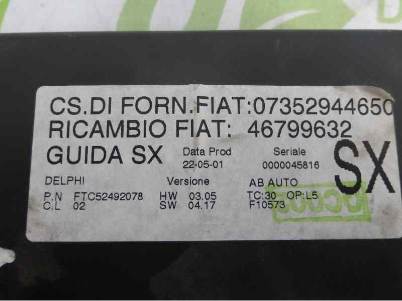 Recambio de mando climatizador para alfa romeo 147 (190) 1.9 jtd distinctive referencia OEM IAM 46799632  07352944650