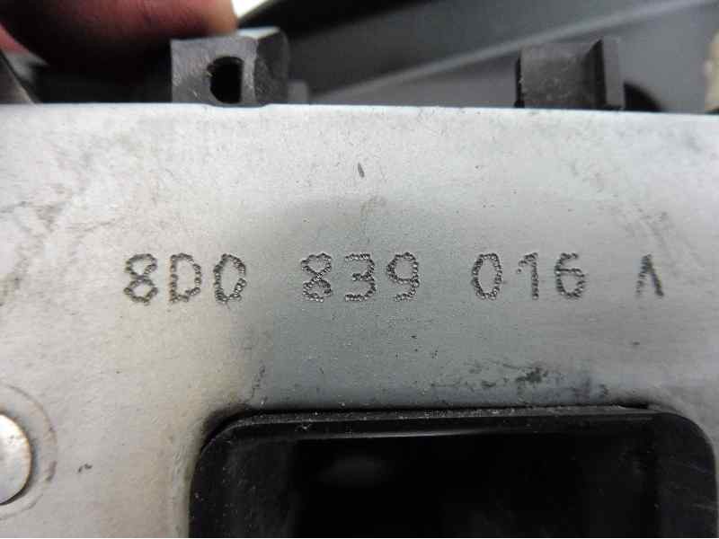 Recambio de cerradura puerta trasera derecha para audi a3 (8l) 1.9 tdi ambition referencia OEM IAM 8D0839016A  