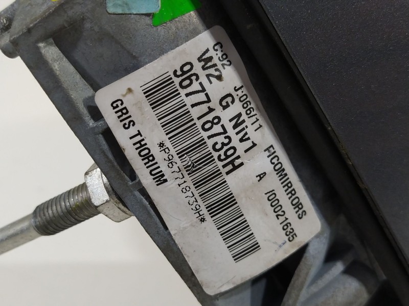 Recambio de retrovisor izquierdo para peugeot 508 access referencia OEM IAM 967718739H  