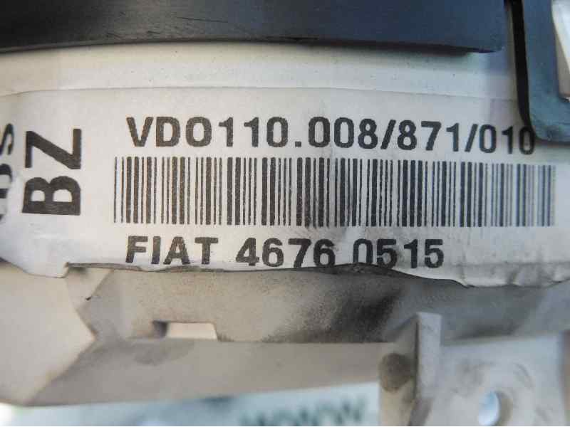 Recambio de cuadro instrumentos para fiat multipla (186) jtd 105 elx referencia OEM IAM 46760515  110008871010