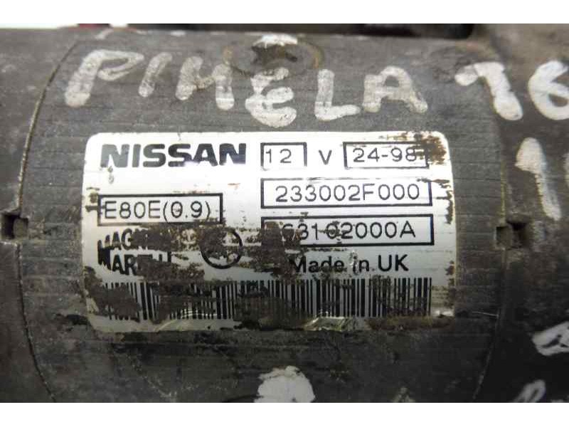 Recambio de motor arranque para nissan primera berl./familiar (p10/w10) básico referencia OEM IAM 233002F000  