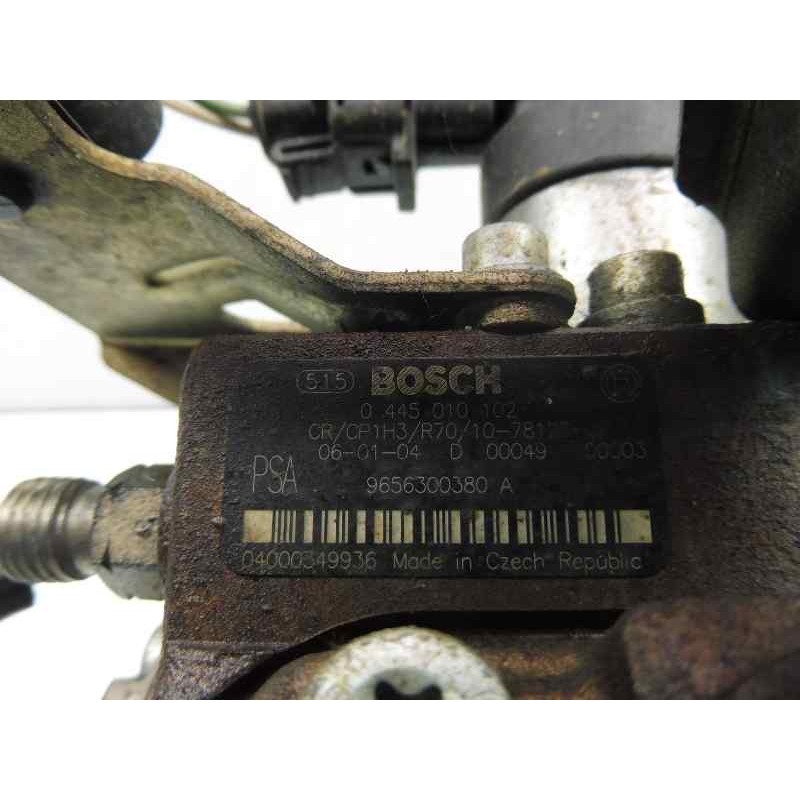 Recambio de bomba inyeccion para citroën xsara picasso hdi 110 fap sx top referencia OEM IAM 9656300380A  0445010102
