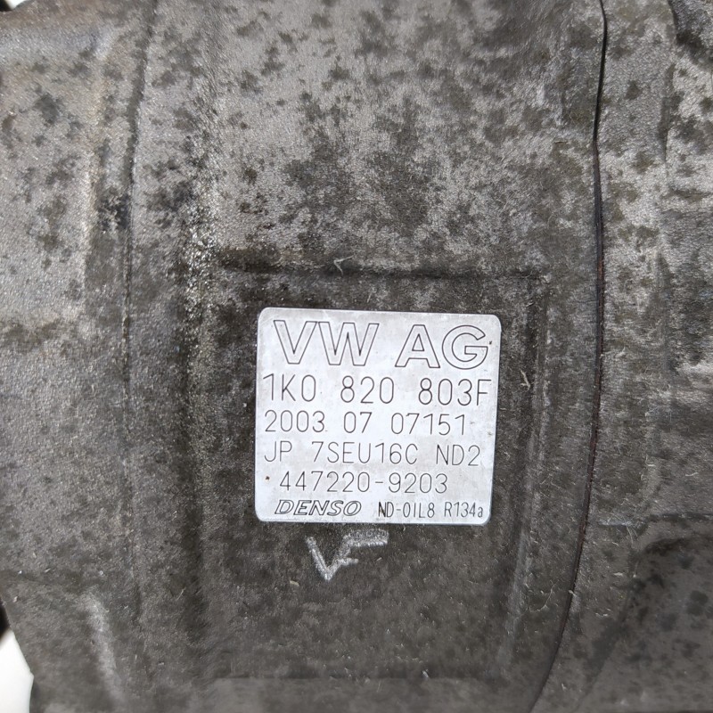 Recambio de compresor aire acondicionado para audi a3 (8p) 1.6 limited edition referencia OEM IAM 1K0820803F  4472209203