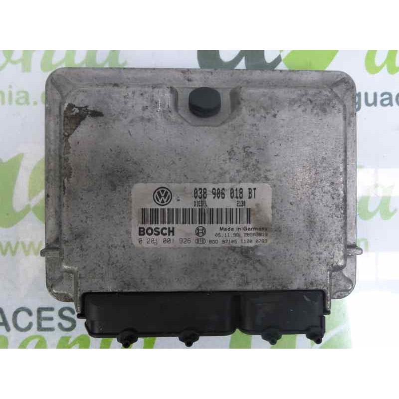 Recambio de centralita motor uce para seat toledo (1m2) 1.9 tdi referencia OEM IAM 038906018BT  0281001926