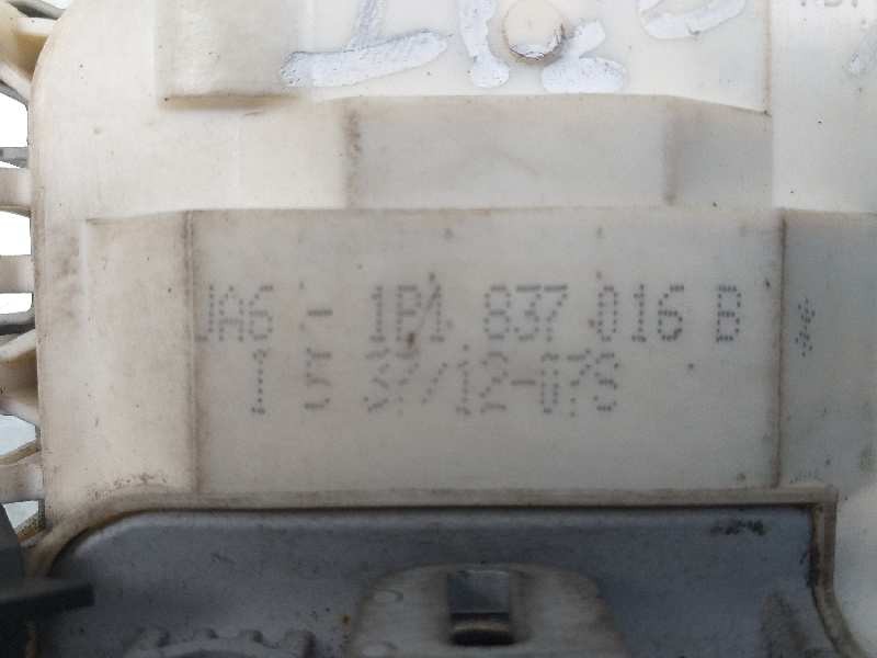 Recambio de cerradura puerta delantera derecha para seat leon (1p1) reference copa referencia OEM IAM 1P1837016B  