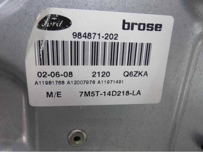 Recambio de elevalunas trasero derecho para ford focus lim. (cb4) titanium referencia OEM IAM 7M5T14B534AC 7M5T14B534CC 