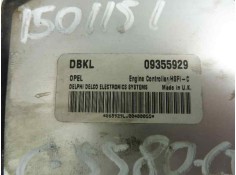 Recambio de centralita motor uce para opel astra g berlina comfort referencia OEM IAM 09355929   2