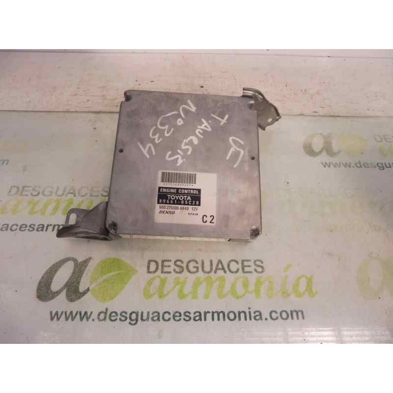 Recambio de centralita motor uce para toyota avensis berlina (t25) 1.8 16v cat referencia OEM IAM 8966105C20  MB2751006940