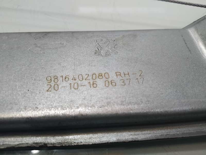 Recambio de elevalunas delantero derecho para peugeot 2008 (--.2013) allure referencia OEM IAM 9816401680  