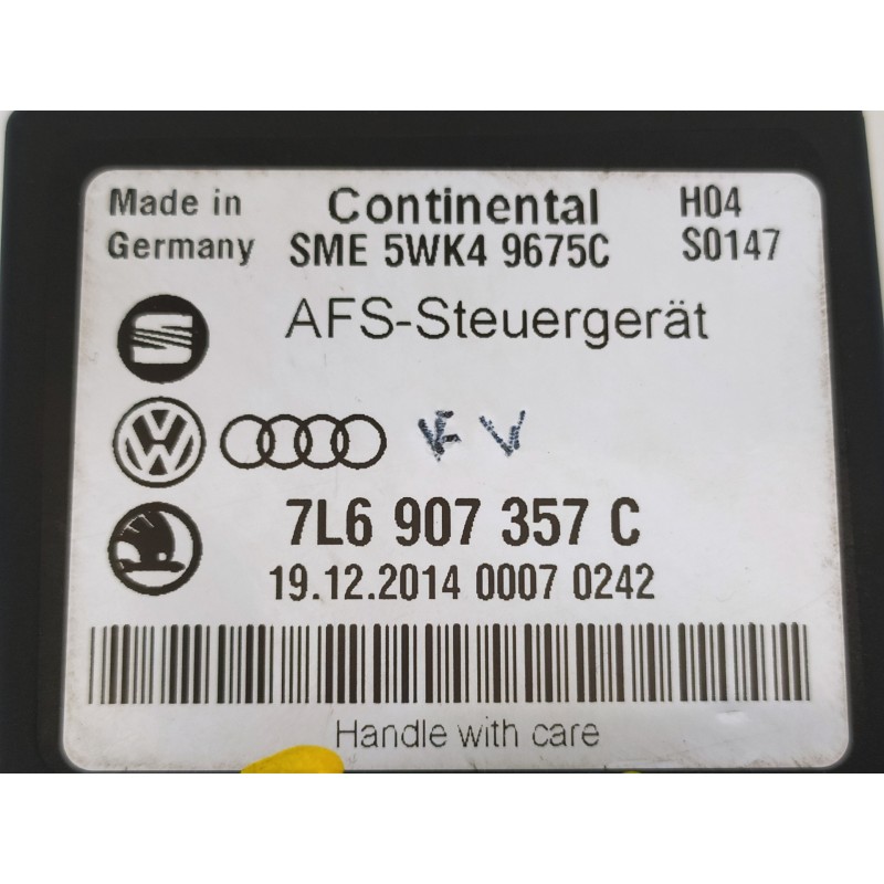 Recambio de centralita luces para seat ibiza sc (6j1) fr i-tech 30 aniversario referencia OEM IAM 7L6907357C  5WK49675C