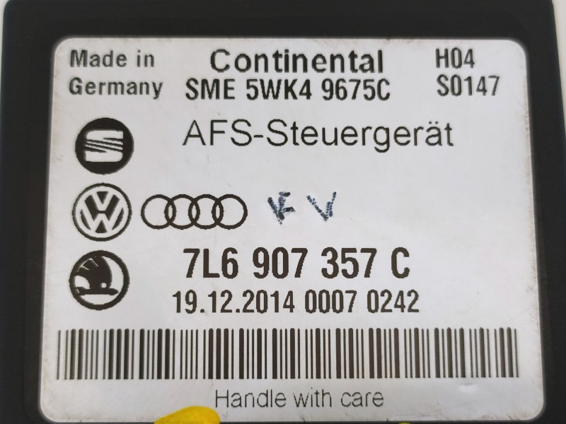 Recambio de centralita luces para seat ibiza sc (6j1) fr i-tech 30 aniversario referencia OEM IAM 7L6907357C  5WK49675C