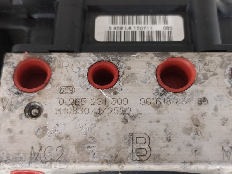 Recambio de abs para peugeot 307 berlina (s2) xt referencia OEM IAM 9661886780 0265800406 0265231509