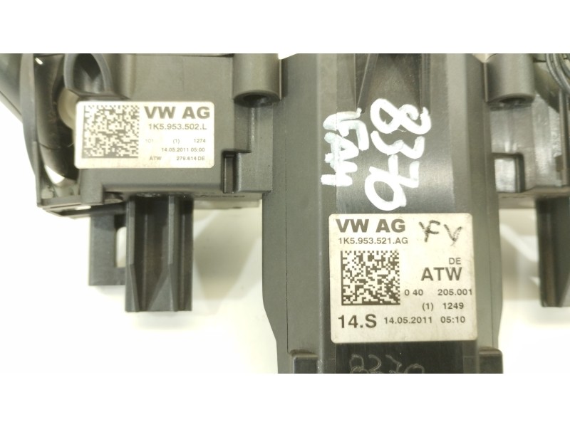 Recambio de mando intermitentes para skoda octavia berlina (1z3) ambition referencia OEM IAM 1K5953521AG  1K5953502L