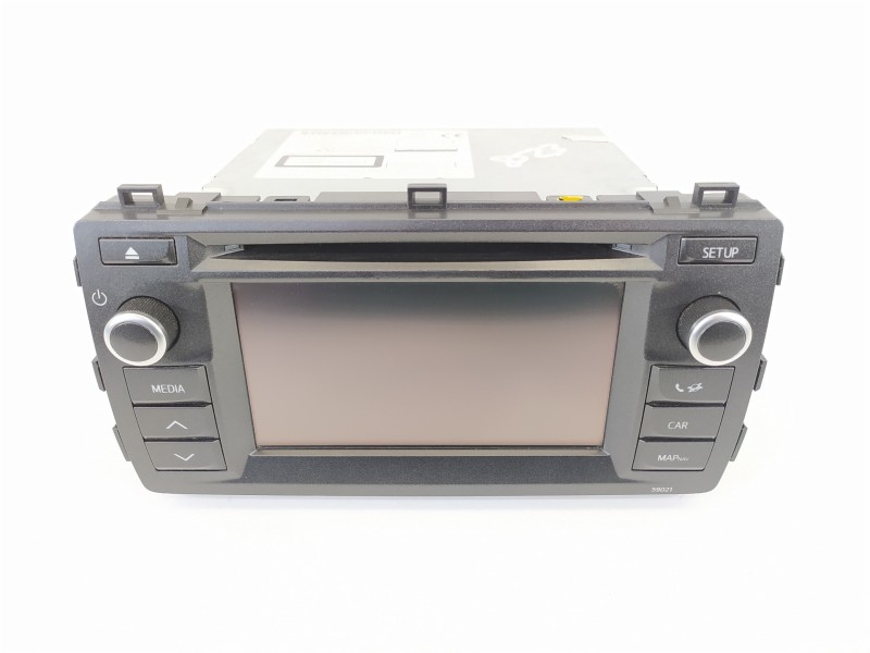 Recambio de sistema audio / radio cd para toyota auris hybrid active referencia OEM IAM 8614002010  CVVS02F3AE