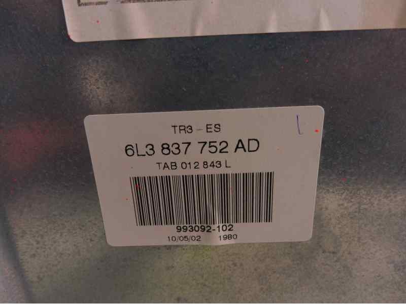 Recambio de elevalunas delantero derecho para seat ibiza (6l1) stella referencia OEM IAM 6L3837752AD  6Q2959801A