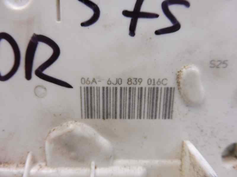 Recambio de cerradura puerta trasera derecha para seat ibiza (6j5) stylance / style referencia OEM IAM 6J0839016C  