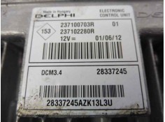 Recambio de centralita motor uce para dacia sandero ambiance music referencia OEM IAM 237100703R 28337245 237102280R 2