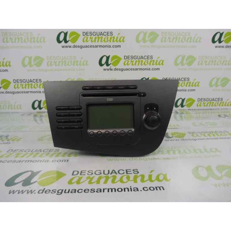 Recambio de sistema audio / radio cd para seat leon (1p1) stylance / style referencia OEM IAM 1P1035186B  