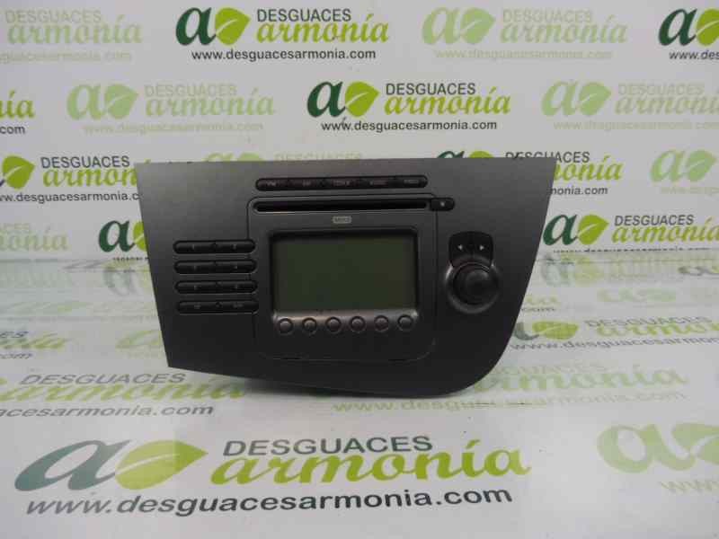 Recambio de sistema audio / radio cd para seat leon (1p1) stylance / style referencia OEM IAM 1P1035186B  