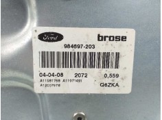 Recambio de elevalunas delantero derecho para ford focus lim. (cb4) trend referencia OEM IAM 7M51A203A28BB 4M5T14553 984697203 2