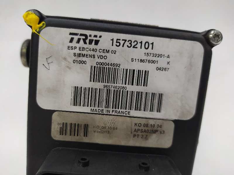 Recambio de abs para peugeot 407 sw st sport referencia OEM IAM 9657462080  